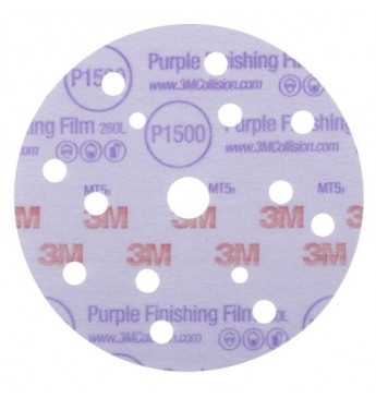 3M Purple disc P1500 150mm (50 pcs.)