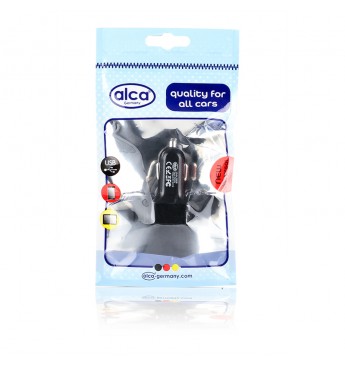 Adapteris 3xUSB juodas ALCA  