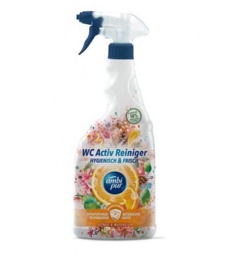 AMBI PUR purškiamas WC valiklis citrusų ir vandens lelijų kvapo 750 ml  