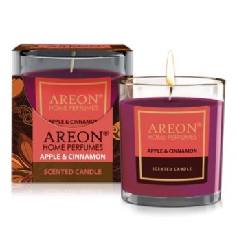 Aromatinė žvakė Apple&Cinnamon, 120g (~25 h) │Areon  