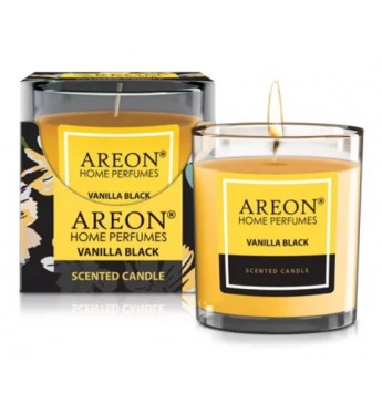 Aromatinė žvakė Vanilla Black, 120g (~25 h) │Areon  