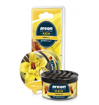 AREON KEN Vanilla oro gaiviklis blisteryje  