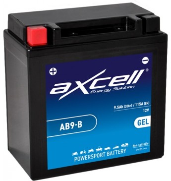 Axcell GEL 9.5 Ah -/+ 12V akumuliatorius 115A 135x75x139mm  