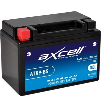 Axcell GEL 8Ah 135A +/- 12V akumuliatorius 150x87x105mm  