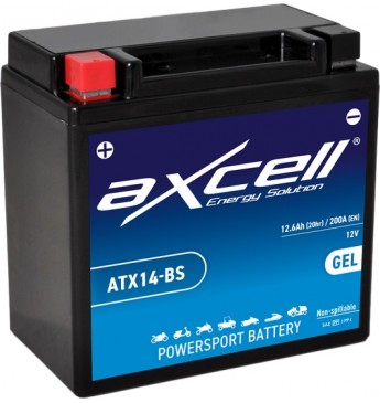 Axcell GEL 12Ah 200A +/- 12V akumuliatorius 150x87x145mm  