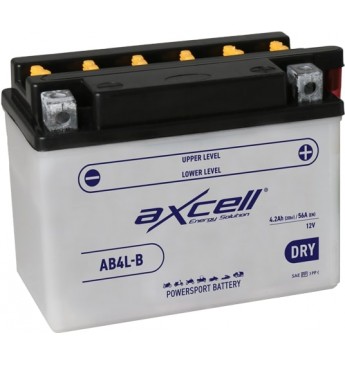 Axcell DRY 4Ah 56A -/+ 12V akumuliatorius 120x70x92mm  