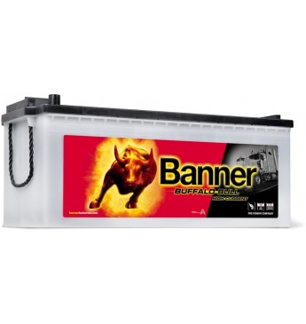 Banner 180Ah 1400A Buffalo Bull HIGH CURRENT akumuliatorius 12V 514x223x195/220  