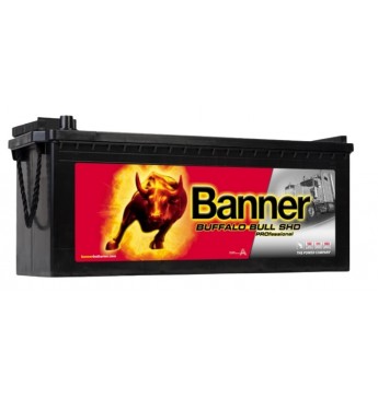 Banner 225Ah 1150A Buffalo Bull PRO akumuliatorius 12V 517x273x212/240mm  