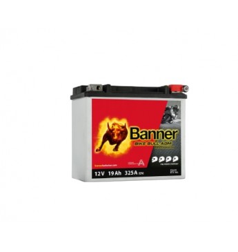 Banner 19Ah Bike Bull PRO 12V 325A akumuliatorius 175x100x155mm  