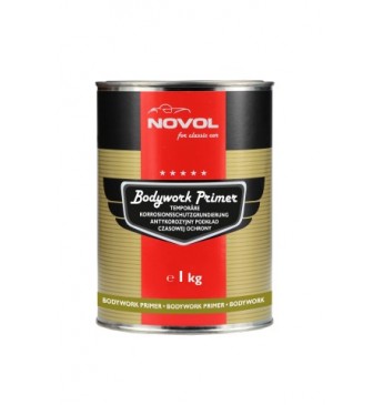 BODYWORK PRIMER - Laikinos apsaugos antikorozinis pravirinamas gruntas, raudonas  1kg  