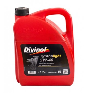 Syntholight DIVINOL 5W40 5 l SN/CF, MB 229.3, VW 505.00, GM-LL-B-025  