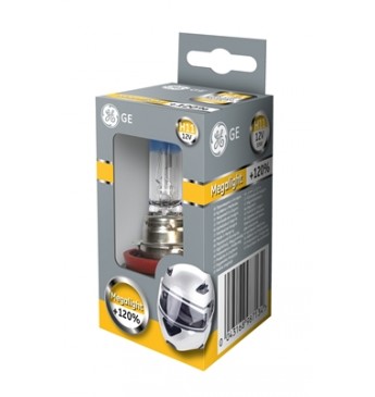 Moto lemputė H11 12V 55W GE Megalight Ultra +120% 53110SNU  