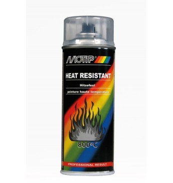 Karščiui atsparus skaidrus lakas MOTIP iki 800°C 400 ml  