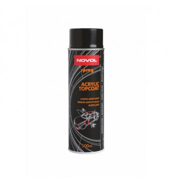 Juodi blizgūs dažai BLACK GLOSS aerozoliniai 500ml  