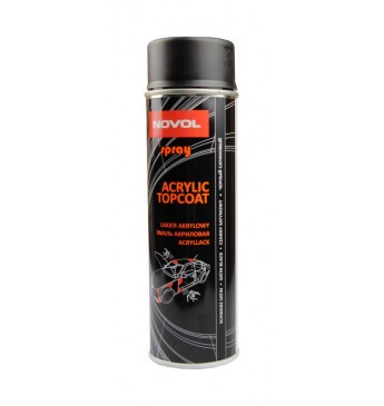 Spray Acryl Black Satin 0.5L