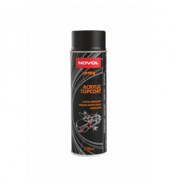 Spray Acryl Black Mat 0.5L