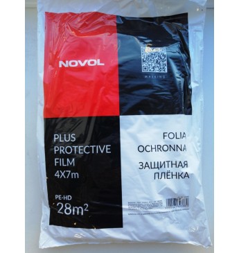 Protective foil 4x7m (package 30psc) NOVOL