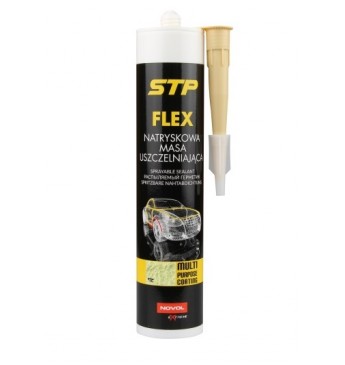 Purškiamas hermetikas STP FLEX gelsvas 290ml  