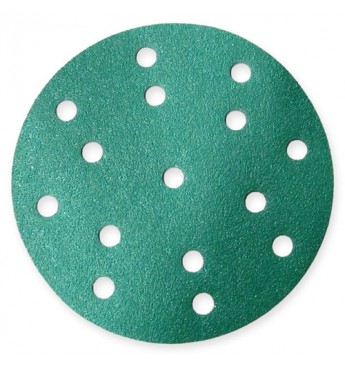 GREEN diskas P400 150mm 15sk., (100 vnt.)  