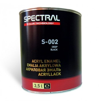 Acrylic Enamel S-002 Deep Black 3.5L