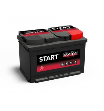 START 75Ah 12V 680A akumuliatorius 278x175x175  