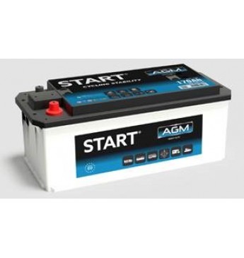 START 140 Ah AGM 12V 1000A akumuliatorius 513x189x223  