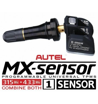 TPMS daviklis Autel MX-Sensor RUBB 315/434 MHz rubber  