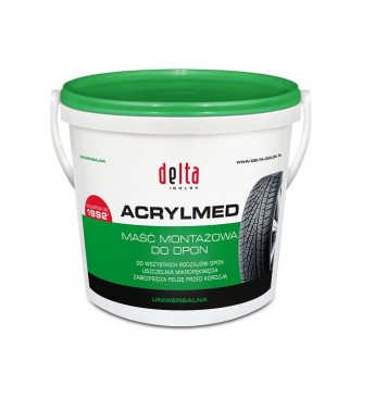 Montavimo pasta DELTA ACRYLMED, žalia, 4 kg  