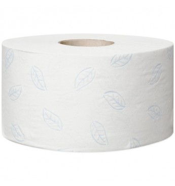 Tork Premium JuMBo Mini Toilet Paper, T2, 170 M, 2 Ply, White