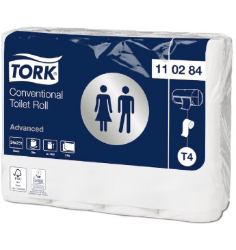 Tork toilet paper T4, 2 ply, 272 sheats (24 pcs.)