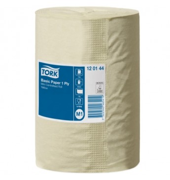 Universal Centerfeed Roll, M1, 1 Ply, Yellow, 115 M