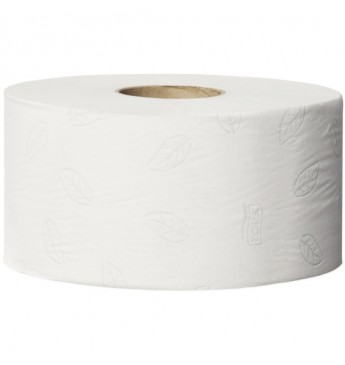 Tork Advanced JuMBo Mini Toilet Paper, T2, 170M., 2 Ply, White