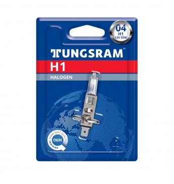 Lemputė H1 12V 55W BL1vnt TUNGSRAM 50310/1U 17119  