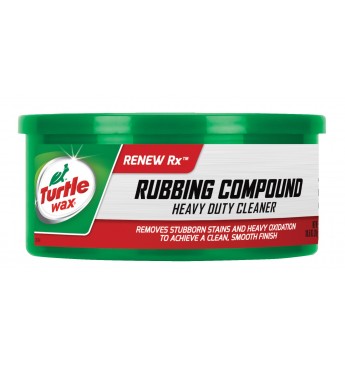 Poliravimo pasta RUBBING COMPOUND Turtle Wax® 298g.  