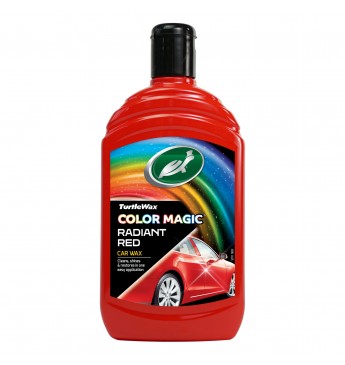 Polirolis Turtle Wax® COLOR MAGIC raudonas, 0.5l  