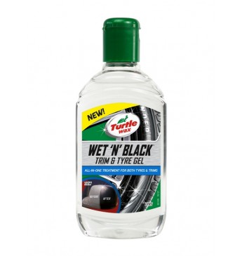 Išorės detalių naujiklis WET N BLACK TRIM | Turtle Wax® 300ML.  