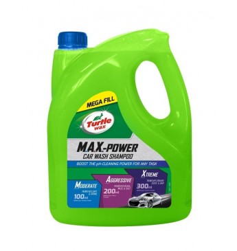 MAX-POWER CAR WASH | Turtle Wax® 4 l (Pagaminta JAV)  