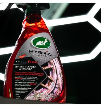 Hybrid Solutions padangų ir ratlankių valiklis Hyper Foam Wheel&Tyre cleaner 680 ml Turtle Wax®  