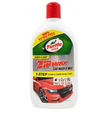 Šampūnas su vašku ZIP WAX Turtle Wax®, 1l  