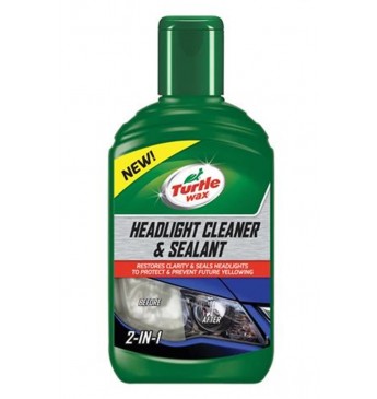 Žibintų naujiklis HEADLIGHT RESTORER LIQUID Turtle Wax® 300ML  