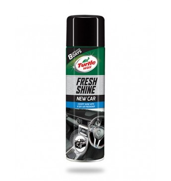 Automobilio panelės blizgiklis su oro gaivikliu NEW CAR kvapo Turtle Wax® 500ml    TW