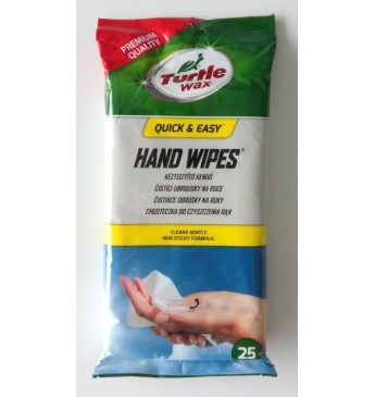 Rankų valymo servetėlės | Turtle Wax®, 25vnt  