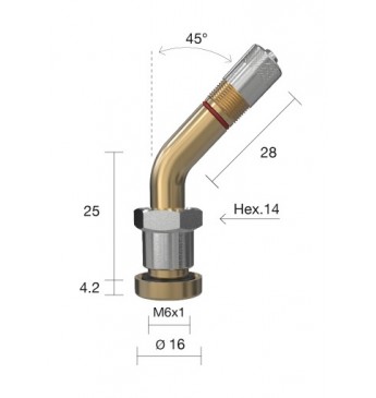 Ventilis sunkvežimiams TPMS  